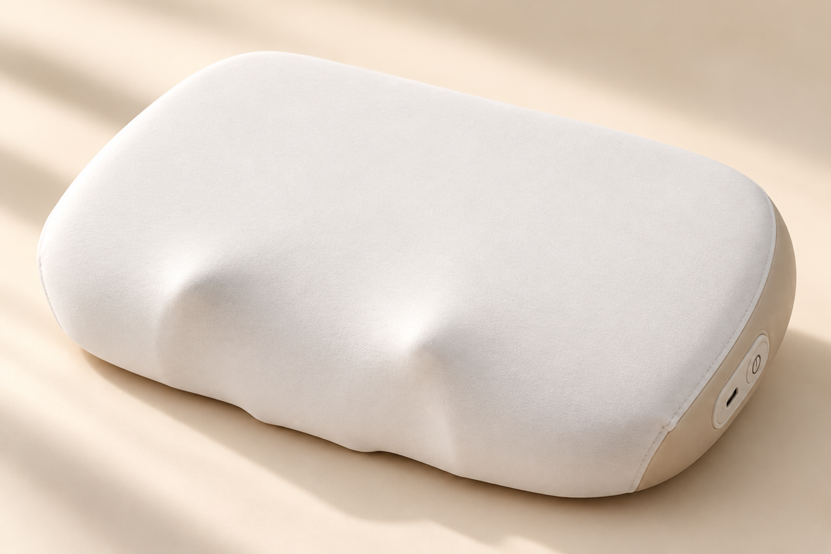SOOTHE+ 3D Shiatsu Massage Sleeping Pillow