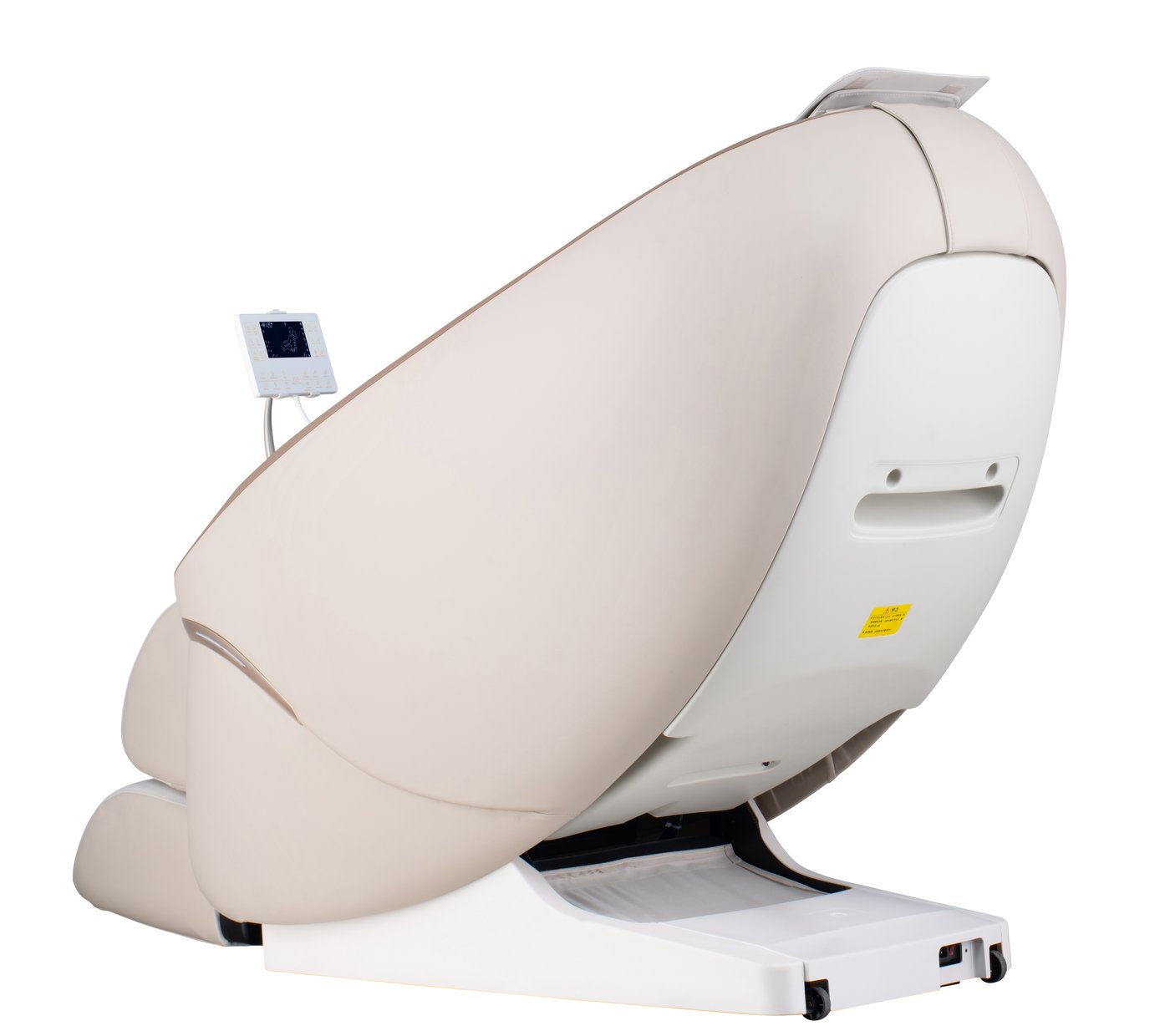 The 3D Shiatsu massage chair fully reclined