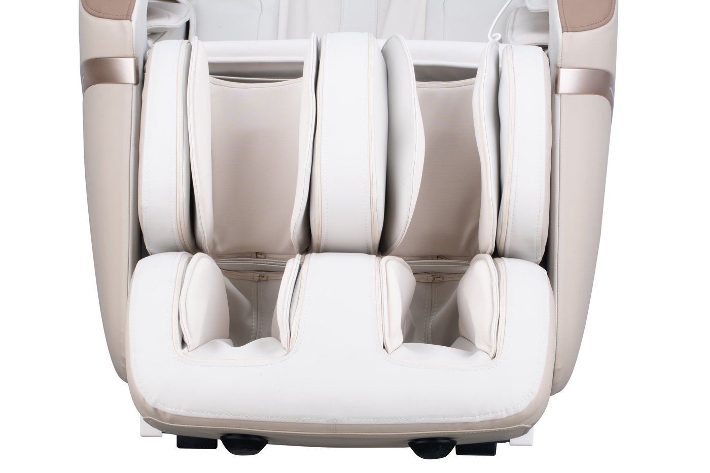 Front view of the 3D Shiatsu showing the foot rollers